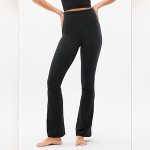 Athleta Elation Ultra High Rise Flare Pant Black size Small